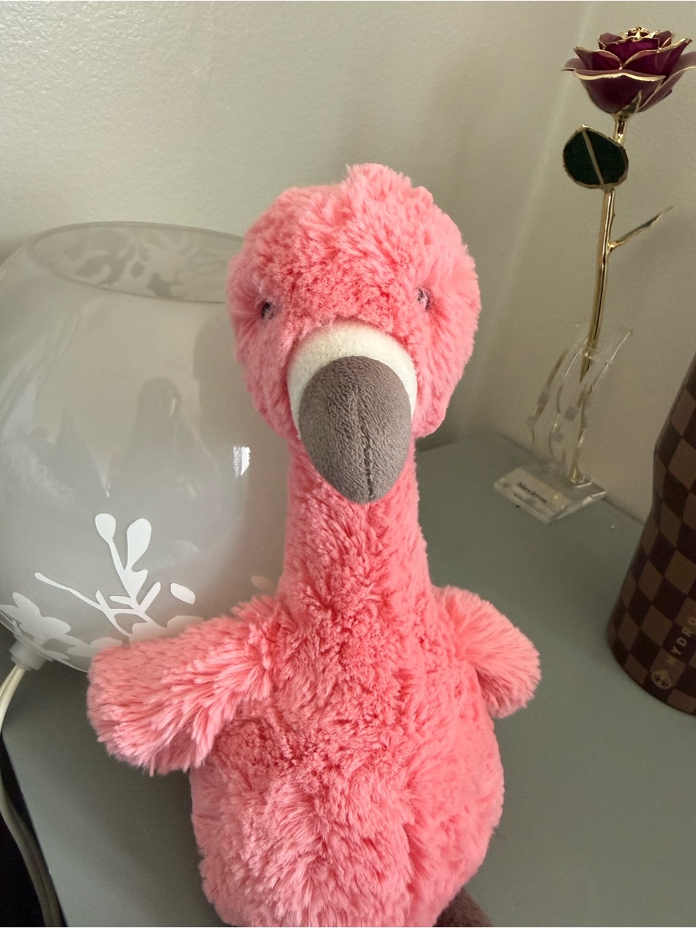 Jellycat Retired Bashful Flamingo - Picture 7 of 7